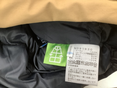 マウンテンダウンジャケットのTHE NORTH FACE