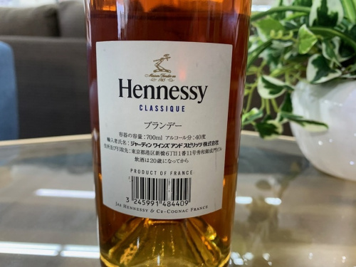 コニャックのHENNESSY