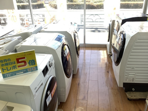 洗濯機の冷蔵庫
