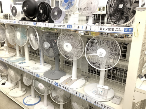 エアコンの扇風機