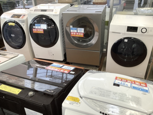 生活家電の洗濯機