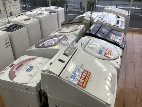 洗濯機の冷蔵庫