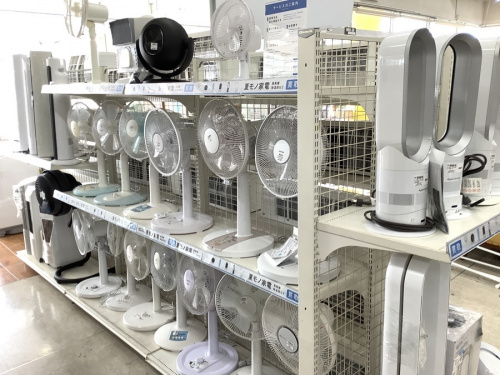 冷蔵庫の扇風機