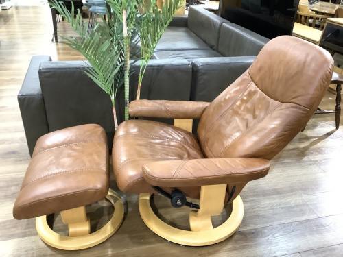 ストレスレスチェアの南大沢 八王子 家具 中古