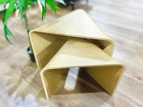 無印良品の重なるテーブルベンチ