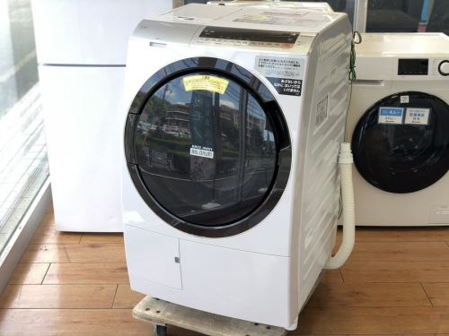 家電のドラム式洗濯乾燥機