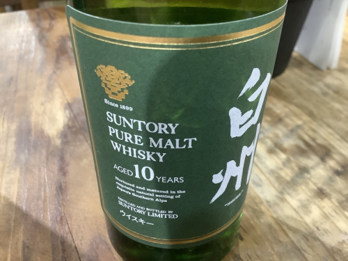 白州のお酒