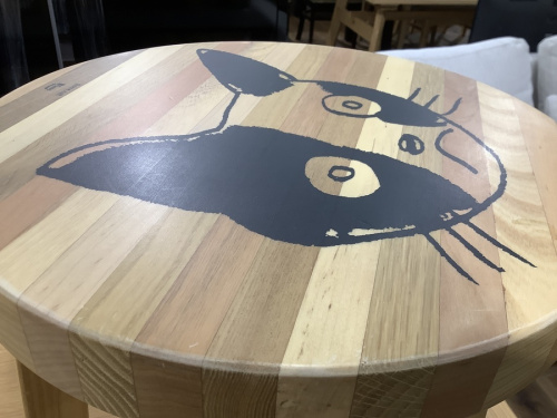 家具のスツール