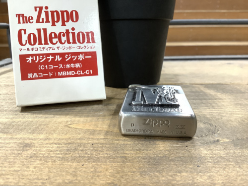 懸賞当選品！！Zippo(ジッポ) Marlboro カウボーイ マールボロ 水牛柄