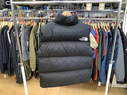 ダウンジャケットのノースフェイス