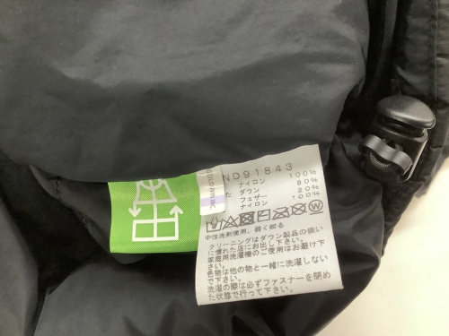 ダウンベストのTHE NORTH FACE