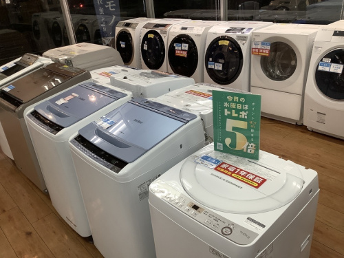 ドラム式洗濯機の洗濯機