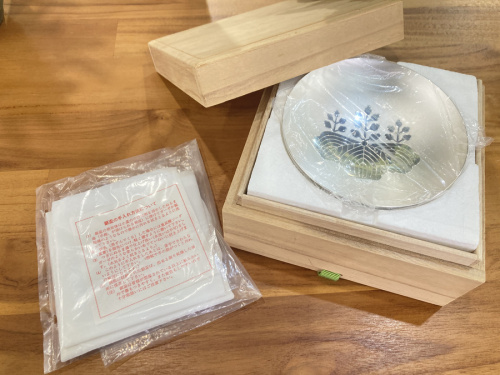 内閣総理大臣贈 SILVER1000（純銀）の銀杯 137.8gが買取入荷致し