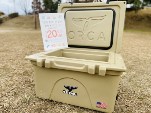 クーラーボックスのORCA