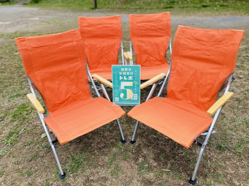 ローチェアのsnow peak