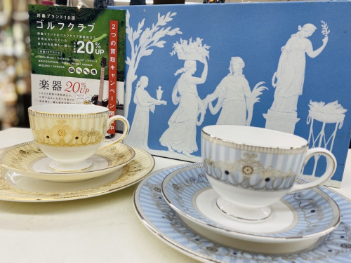 洋食器のカップ＆ソーサー