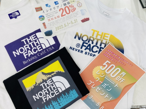 アウトドアの夏物衣類