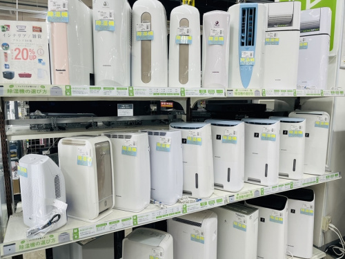 エアコンの除湿機