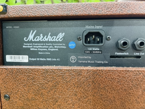 マーシャルのAS50D