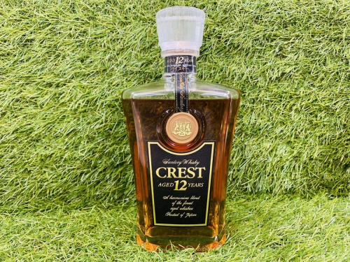 ジャパニーズ強化買取中！サントリークレスト12年旧ボトルが買取入荷