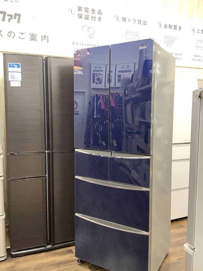 6ヶ月動作保証付！AQUA(アクア) 2ドア冷蔵庫　157L (436) 【トレファク野田】 AQUA（アクア）の6ドア冷蔵庫入荷いたしました！【野田店】｜2021