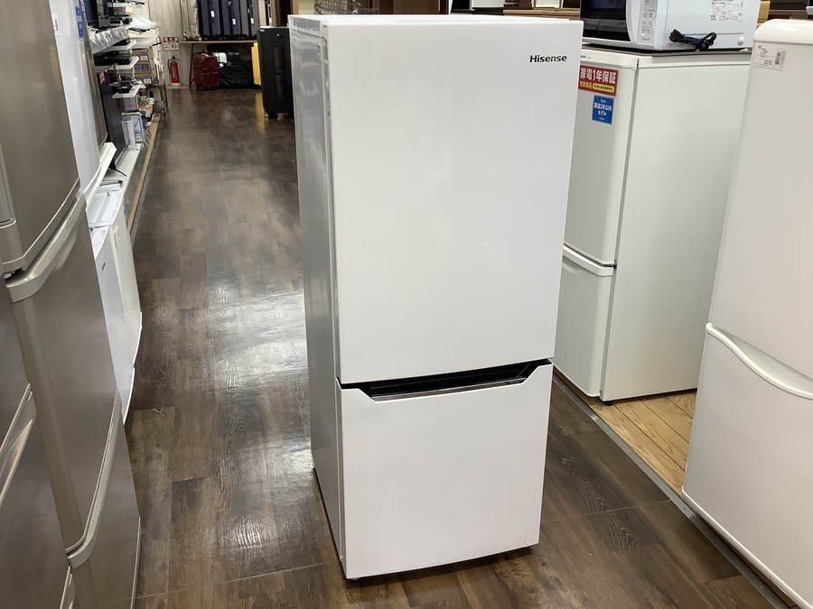 【トレファク高槻店】安心の6ヶ月間保証！取りに来れる方限定！Hisense(ハイセンス）の2ドア冷蔵庫のご紹介です！ 新生活準備】HISENSE（ハイセンス）の2ドア冷蔵庫 HR-G16AM 2024年製が