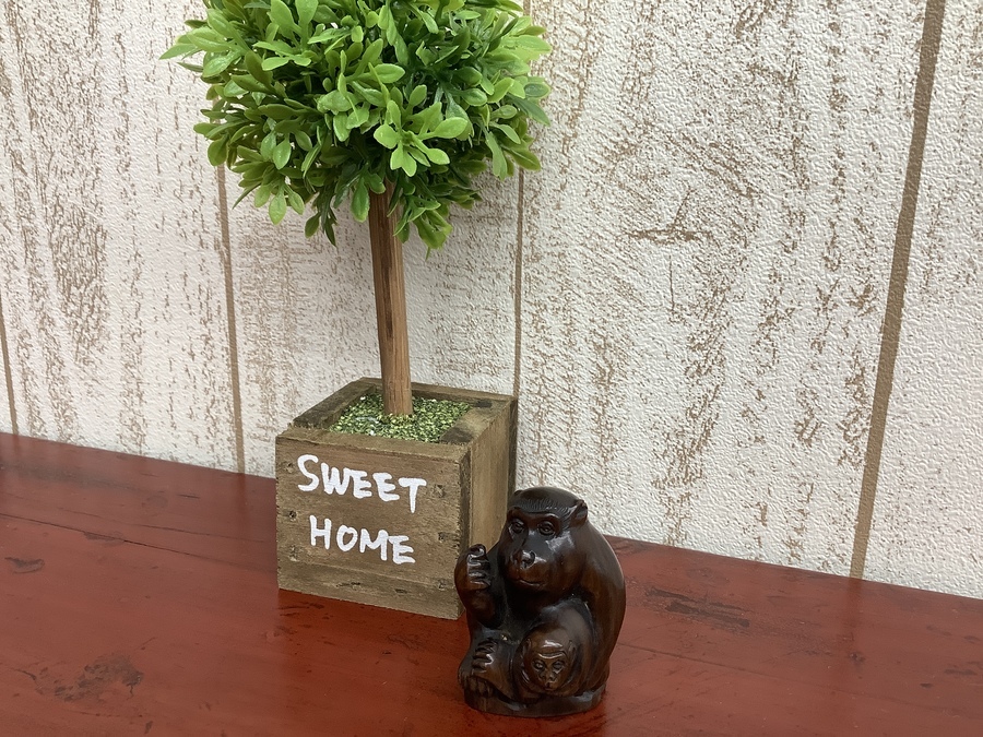 スマホで購入】木彫根付の「親子猿」が入荷しました！【野田店】｜2021