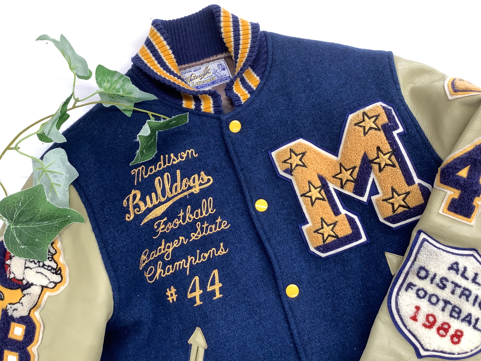 アメリカ百貨店購入 青に白のふわふわラグジュアリーカジュアルセット THE-SECRET-GARDEN Blue & White シノワズリ ジンジャージャー ポット