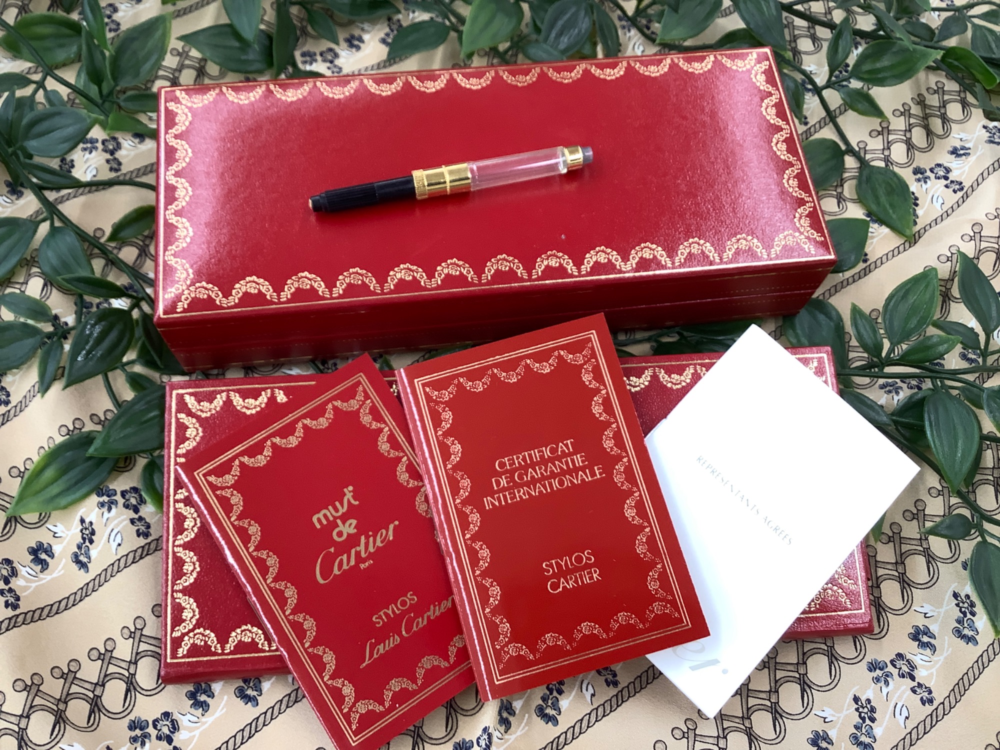 Cartier（カルティエ）万年筆が入荷いたしました！｜2024年12月28日