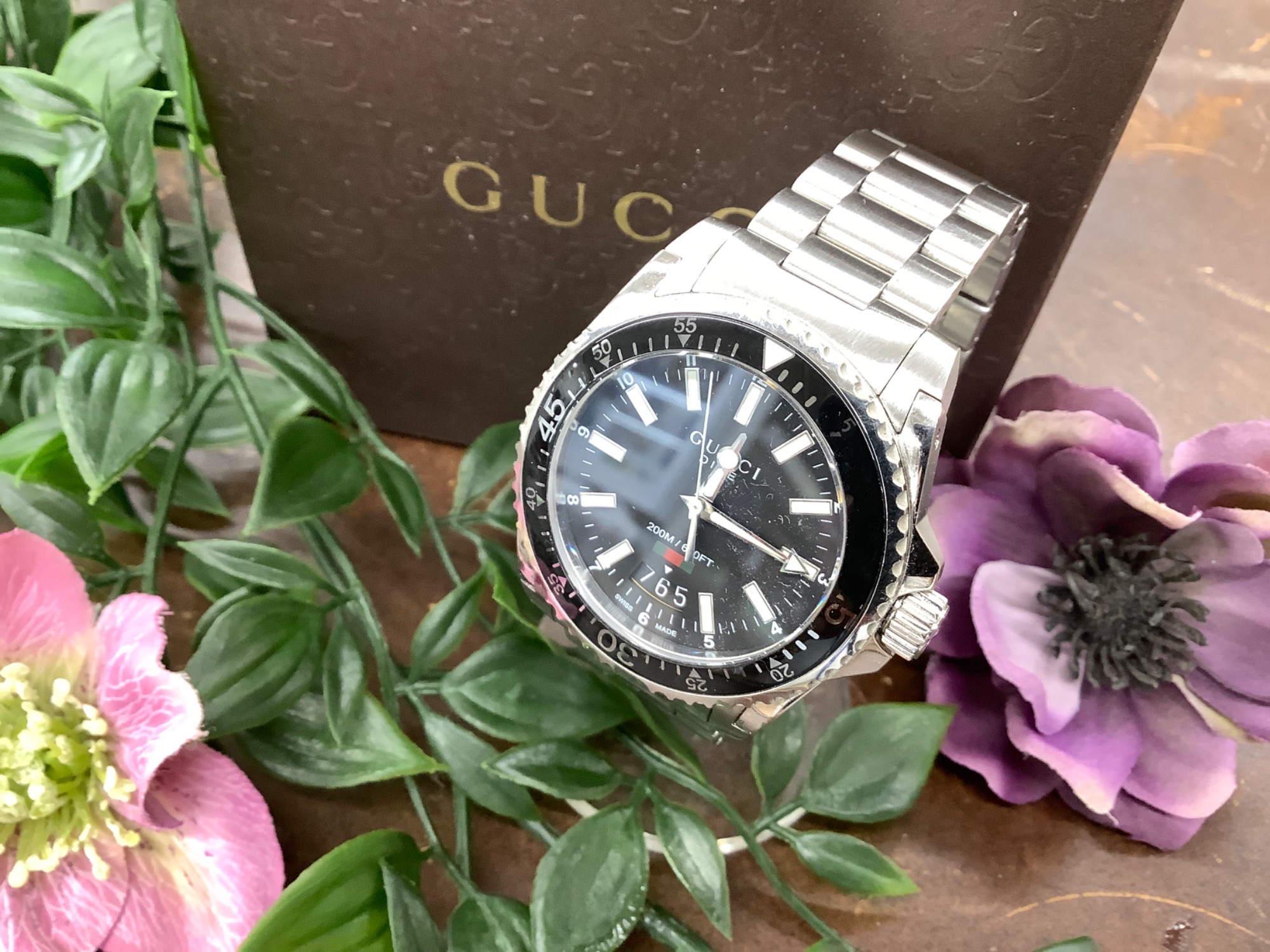 GUCCI（グッチ）136.3 クォーツ ダイバーズウォッチのご紹介です