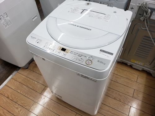 生活家電の洗濯機