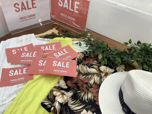 レディースファッションの夏物買取