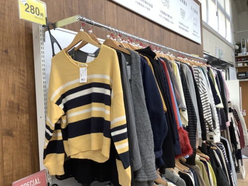 秋冬衣類のセール
