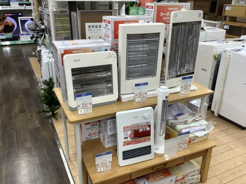 暖房器具の野田中古家電情報