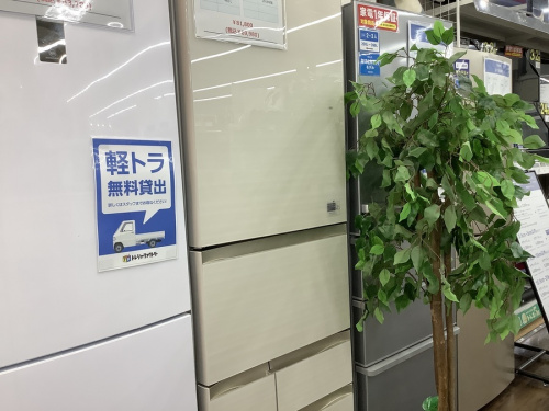 生活家電の冷蔵庫