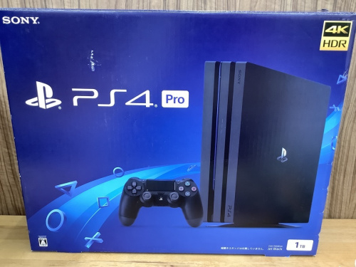 ゲーム機のPlayStation4 pro