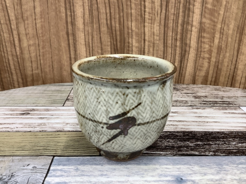 茶碗の益子焼