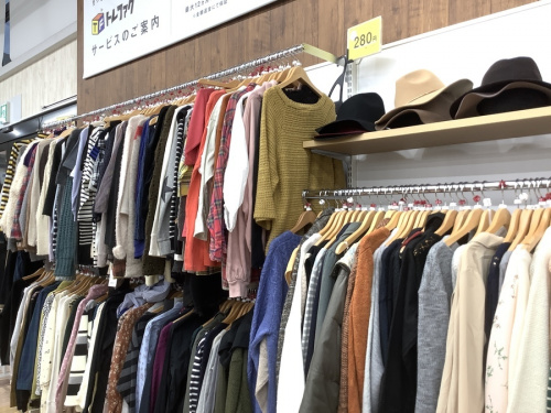 レディースファッションの秋冬衣類