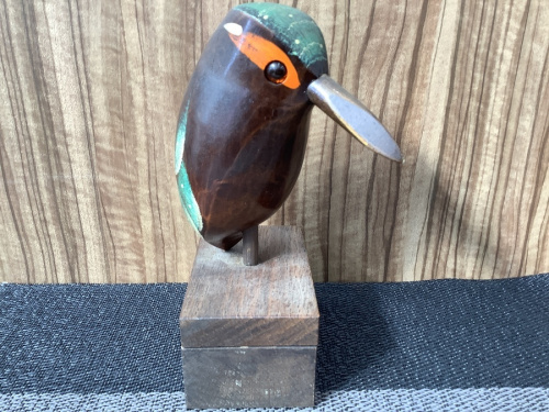 小物入れのカワセミ
