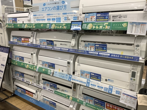 エアコンの夏物家電