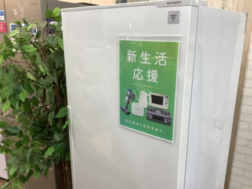 新生活の冷蔵庫