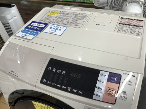 洗濯機のドラム式洗濯乾燥機