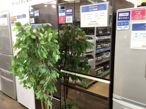 生活家電の冷蔵庫