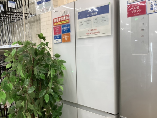 生活家電の冷蔵庫