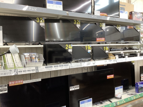 デジタル家電のテレビ