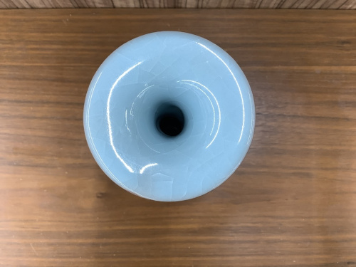 花瓶の貫入