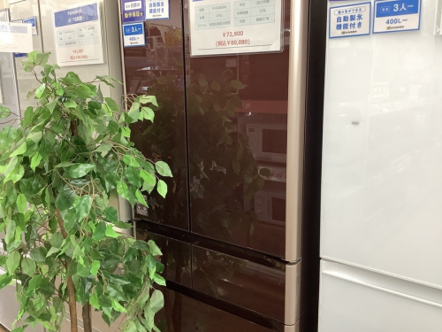 生活家電の冷蔵庫