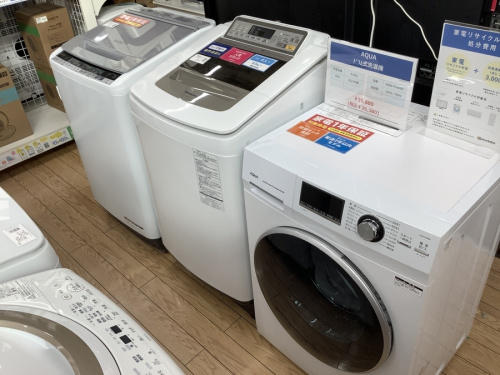 ドラム式洗濯機のAQUA