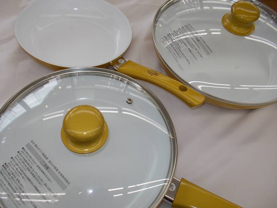 Shop Japan（ショップジャパン）のセラフィットフライパン5点セットが