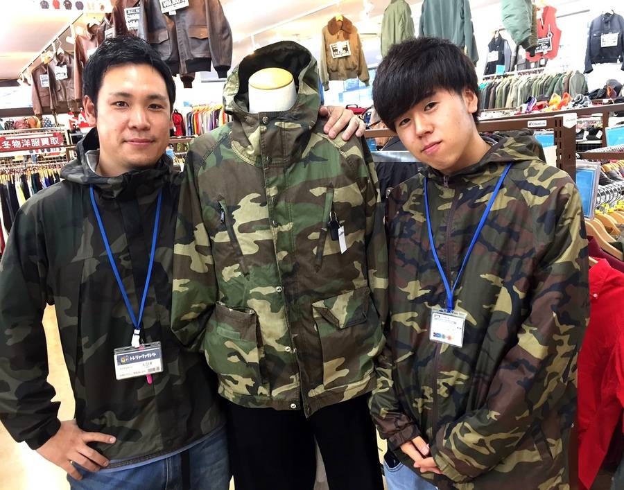 みんな大好き！カモフラ柄ノースフェイス！【東久留米店】｜2016年10月